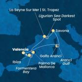Spain, Balearic Islands, France, Italy
