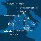 Spain, Italy, France, Balearic Islands