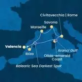 Spain, Italy, France, Balearic Islands