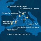 Spain, Italy, France, Balearic Islands