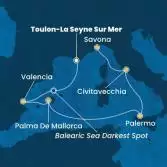 France, Spain, Balearic Islands, Italy