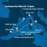 France, Balearic Islands, Spain, Italy