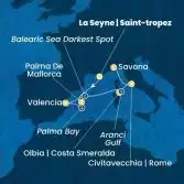 France, Balearic Islands, Spain, Italy