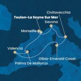 Balearic Islands, Spain, Italy, France