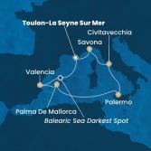 France, Spain, Balearic Islands, Italy