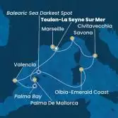France, Balearic Islands, Spain, Italy