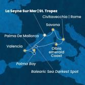 France, Balearic Islands, Spain, Italy