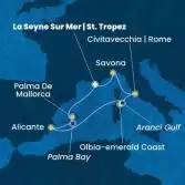 France, Balearic Islands, Spain, Italy