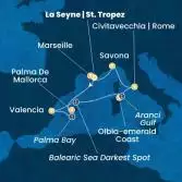 France, Balearic Islands, Spain, Italy