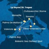 France, Balearic Islands, Spain, Italy