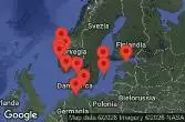 Danimarca, Norvegia, Svezia, Estonia, Germania