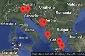 Italia, Slovenia, Croazia, Montenegro, Grecia, Spagna