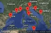 Italia, Croazia, Malta, Monaco, Francia, Spagna