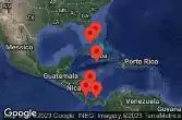 Stati Uniti, Isole Cayman, Costa Rica, Panama, Colombia