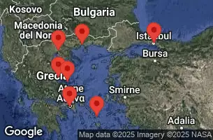 EXPLORA I - itinerár  8 nocí odchod z Piraeus (Athens) dňa 21/06/2025 - Grecia, Turchia