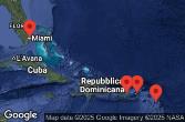 Porto Rico, Saint-Barthélemy, Isole Vergini britanniche, Antigua e Barbuda, Anguilla, Stati Uniti