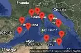 Italia, Francia, Spagna, Tunisia, Malta