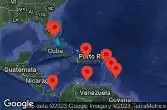 Panama, Curaçao, Martinica, Barbados, Saint Kitts e Nevis, Rep. Dominicana, Bahamas, Stati Uniti