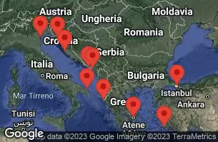 Turchia, Croazia, Italia, Montenegro, Grecia, Stati Uniti