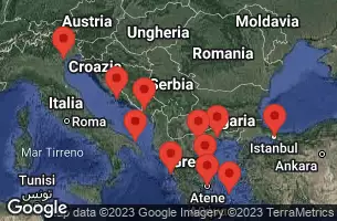Italia, Croazia, Montenegro, Grecia, Turchia
