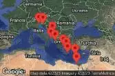 Italia, Croazia, Montenegro, Grecia, Israele, Egitto
