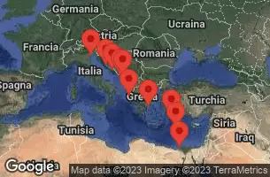 Grecia, Egitto, Israele, Croazia, Italia, Montenegro
