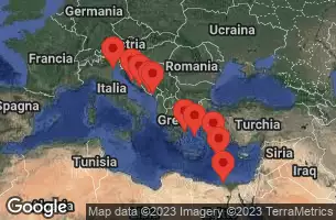 Grecia, Croazia, Italia, Montenegro, Egitto, Israele