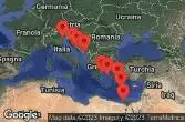 Grecia, Croazia, Italia, Montenegro, Egitto, Israele