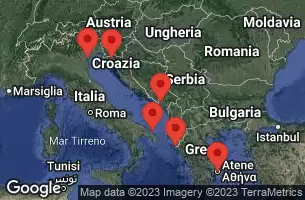 Italia, Croazia, Montenegro, Grecia