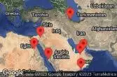 Grecia, Israele, Cipro, Egitto, Arabia Saudita, Giordania