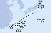 Tokyo,Ishigaki,Keelung,Miyako Is.,Naha