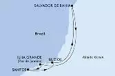 Santos,Buzios,Salvador,Ilha Grande,Santos