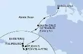 Guadeloupe,Netherlands Antilles,Saint Kitts and Nevis,Antigua and Barbuda,Spain