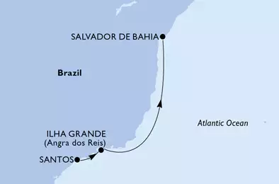 Santos,Ilha Grande,Salvador