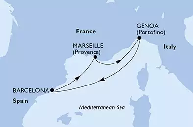 Marseille,Genoa,Barcelona,Marseille