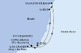  MSC SEAVIEW od 26/12/2022 do 02/01/2023 odchod z Rio de Janeiro, Brazil