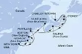New York,Newport,Boston,Saint John,Halifax,Charlottetown,Sydney,Portland,New York