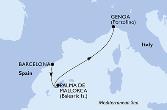 Barcelona,Palma de Mallorca,Genoa