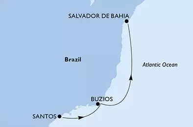 Santos,Buzios,Salvador