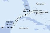 Miami,Cozumel,Costa Maya,Ocean Cay,Miami