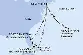 New York,King's Wharf,King's Wharf,New York,Port Canaveral,Ocean Cay,Nassau,New York