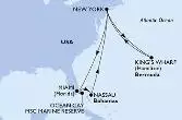 New York,King's Wharf,King's Wharf,King's Wharf,New York,Miami,Ocean Cay,Nassau,New York