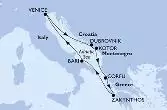 Italy,Croatia,Montenegro,Greece