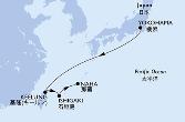 Yokohama,Keelung,Ishigaki,Naha