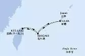 Keelung,Ishigaki,Naha,Naha,Ishigaki,Keelung