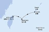 Naha,Naha,Ishigaki,Keelung