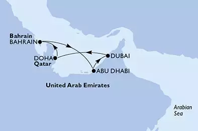 United Arab Emirates,Qatar,Bahrain