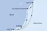 Maceio,Santos,Buzios,Salvador,Maceio