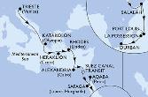 Italy,Greece,Egypt,Jordan,Oman,Mauritius,Reunion,South Africa