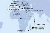 South Africa,Reunion,Mauritius,Egypt,Cyprus,Greece,Italy,France